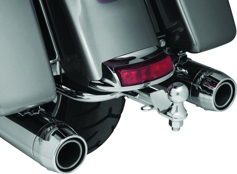 Kuryakyn Receiver Hitch 14-up Touring Models Black & Chrome